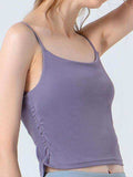 Ruched Sports Cami - Trendsi - Flyclothing LLC