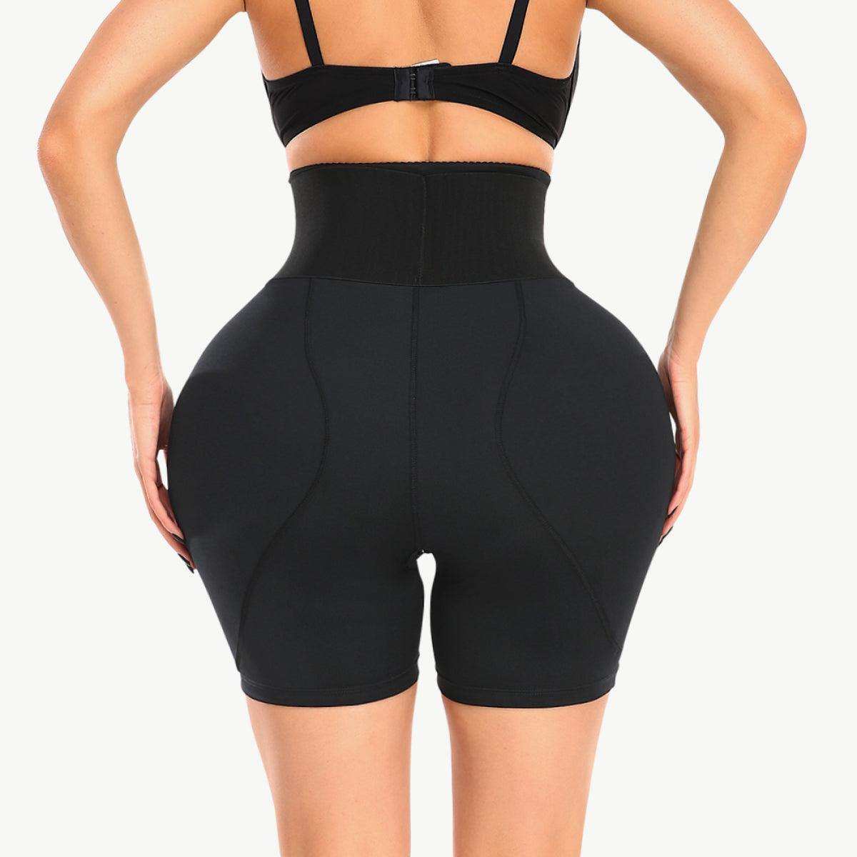 Full Size Removable Pad Shaping Shorts - Trendsi - Flyclothing LLC