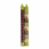 Hand Painted Candles in Kileo Design (pair of tapers) - Nobunto - Nobunto - Flyclothing LLC
