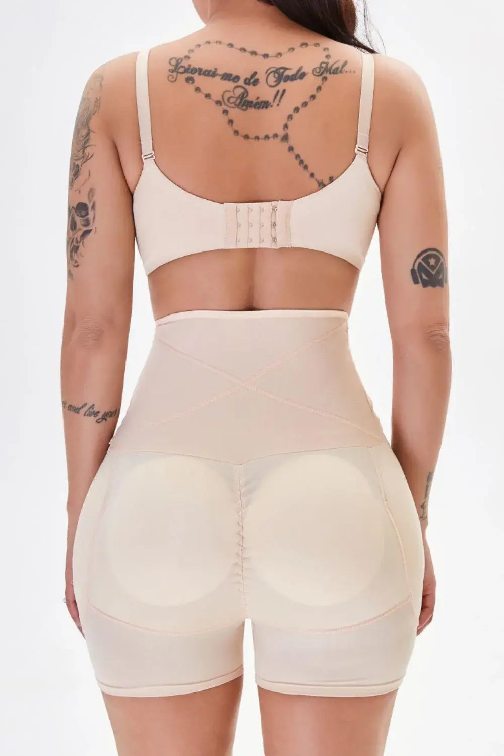 Full Size Hip Lifting Shaping Shorts - Trendsi - Flyclothing LLC