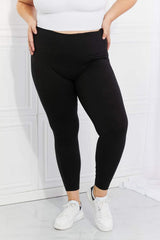 Leggings Depot Full Size Strengthen and Lengthen Reflective Dot Active Leggings - Trendsi - Flyclothing LLC