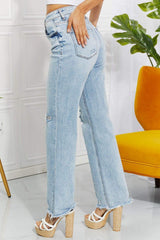 Vervet by Flying Monkey Full Size Allie 90's Dad Jean - Trendsi - Flyclothing LLC