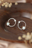 New Beginnings Opal Earrings - Trendsi - Flyclothing LLC