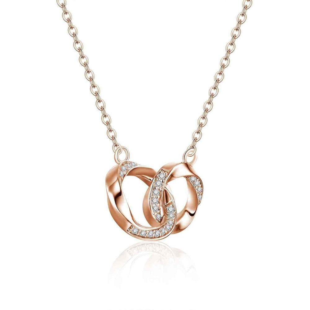 Moissanite 925 Sterling Silver Necklace - Trendsi
