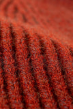 NEWYORK Patch Rib-Knit Cuffed Beanie - Trendsi