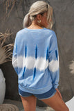 Drop Shoulder Round Neck Sweatshirt - Trendsi