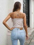 Straight Neck Cropped Cami - Trendsi - Flyclothing LLC