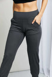 Leggings Depot Full Size Wide Waistband Cropped Joggers - Trendsi - Flyclothing LLC