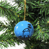 Handpainted Christmas Nativity Ornaments - Pack of 3 - Asha Handicrafts