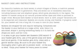 Bolga Pot Design Market Basket, Mixed Colors - Gitzell - Flyclothing LLC