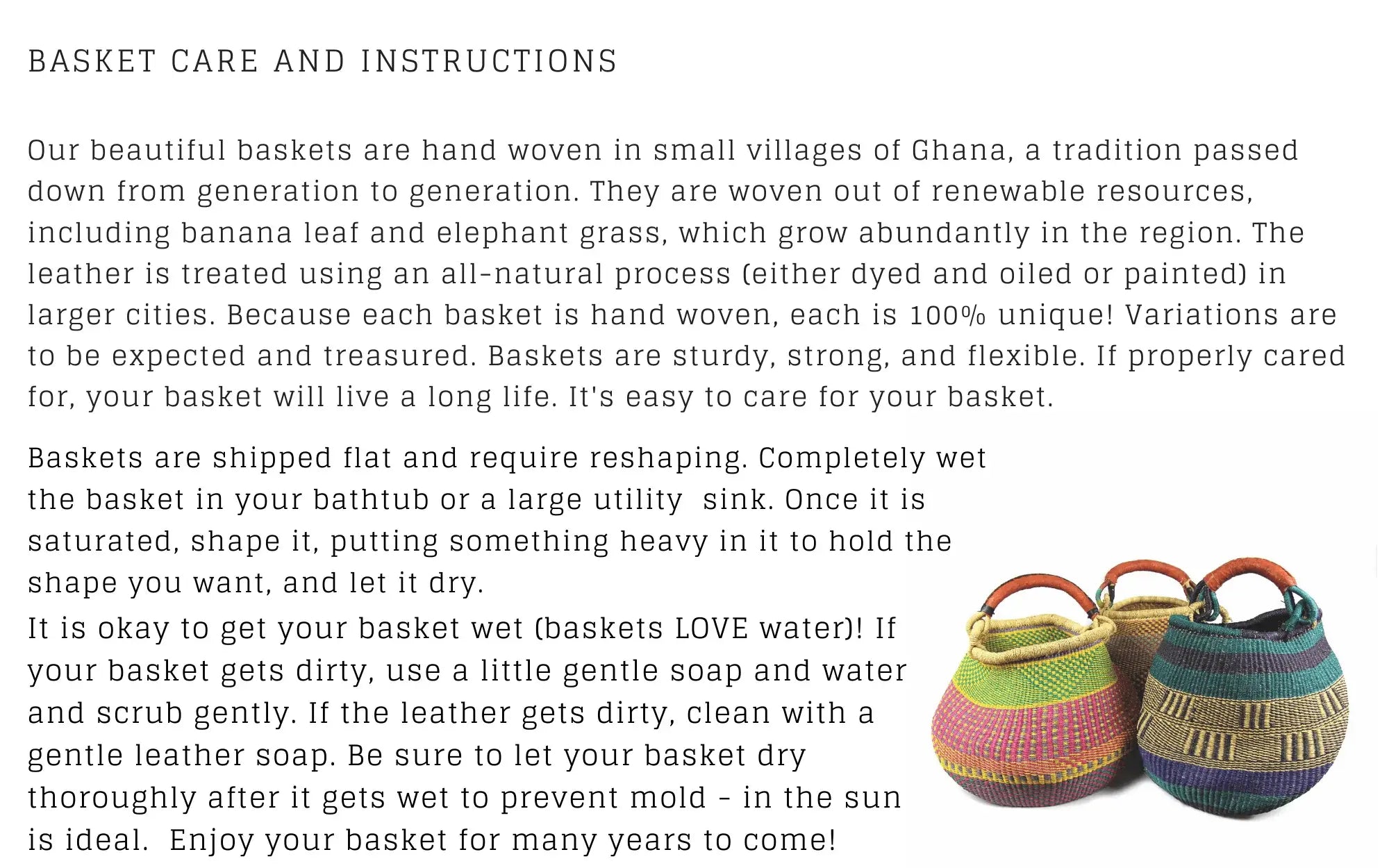 Bolga Pot Design Market Basket, Mixed Colors - Gitzell - Flyclothing LLC