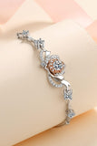 925 Sterling Silver Moissanite Bracelet - Trendsi