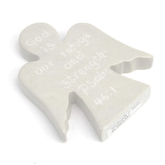 Angel Devotional Tokens with Psalm Inscriptions, Set of 2 - SMOLArt