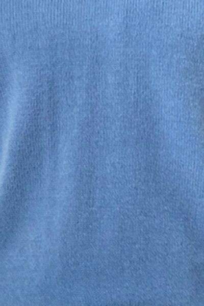 V-Neck Ruffle Trim Long Sleeve Sweater - Trendsi - Flyclothing LLC