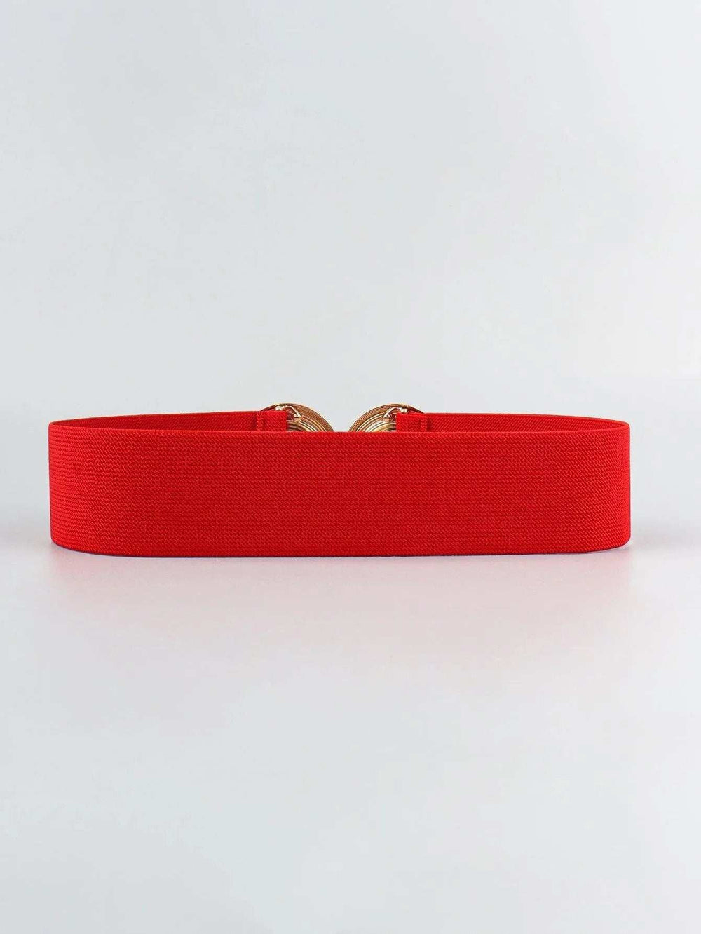 Geometric Buckle Elastic Wide Belt - Trendsi - Flyclothing LLC