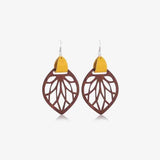 Leaf Drop Earrings - Trendsi