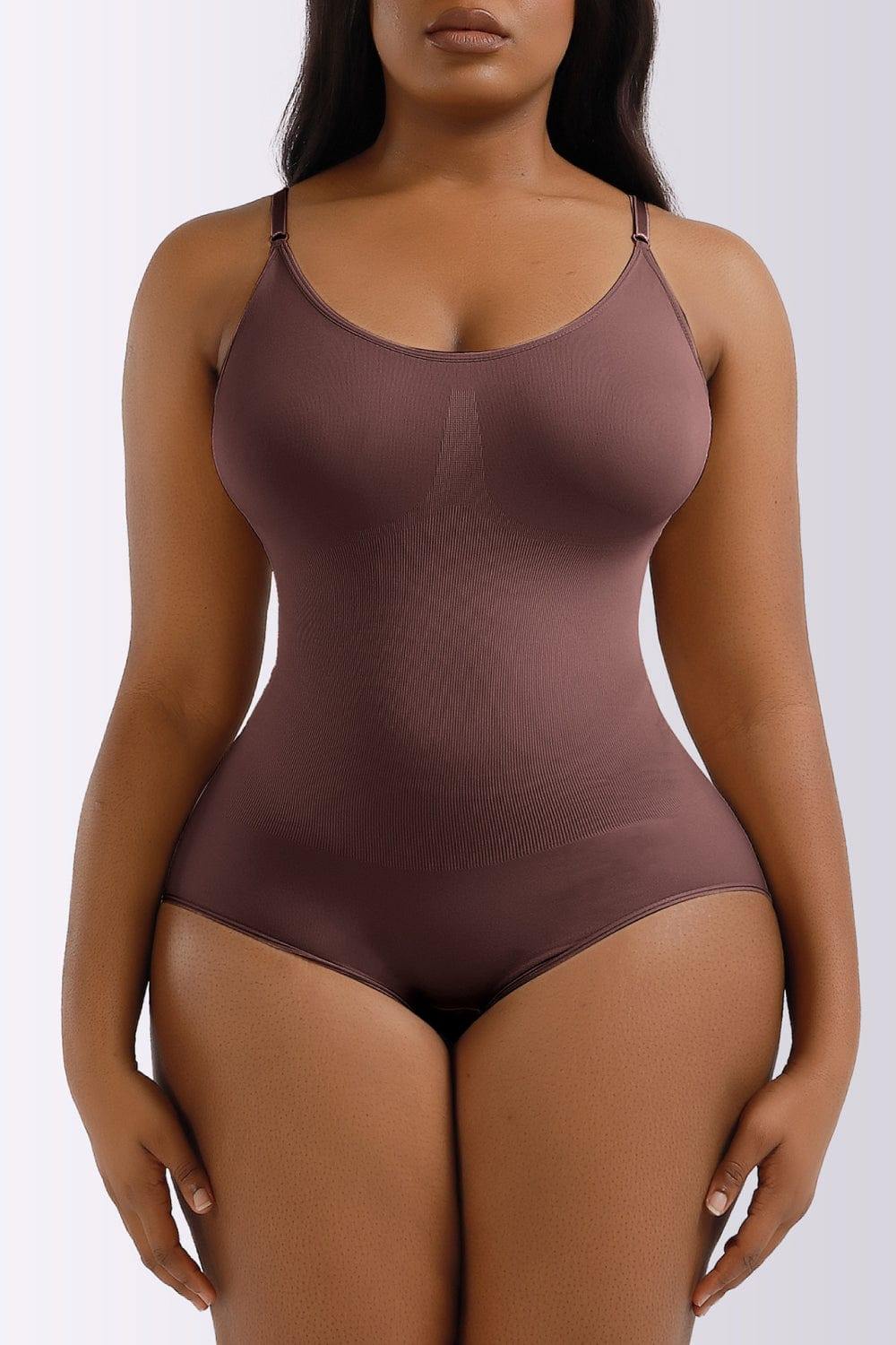 Full Size Spaghetti Strap Shaping Bodysuit - Trendsi