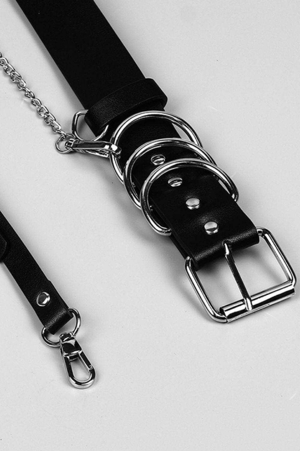 Punk PU Belt - Trendsi - Flyclothing LLC