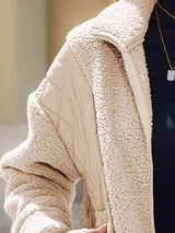 Zip-Up Collared Neck Jacket - Trendsi - Flyclothing LLC