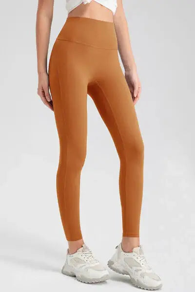 High Waist Skinny Active Pants - Trendsi - Flyclothing LLC