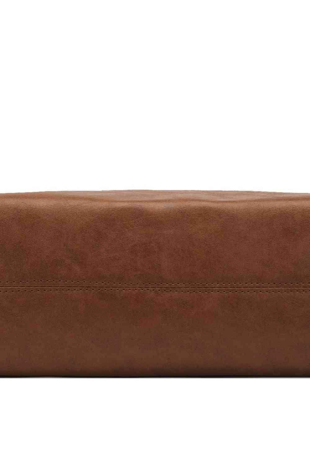 Large PU Leather Crossbody Bag - Trendsi - Flyclothing LLC
