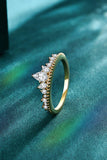 Crown Shape Moissanite Ring - Trendsi
