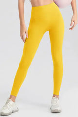 High Waist Skinny Active Pants - Trendsi - Flyclothing LLC