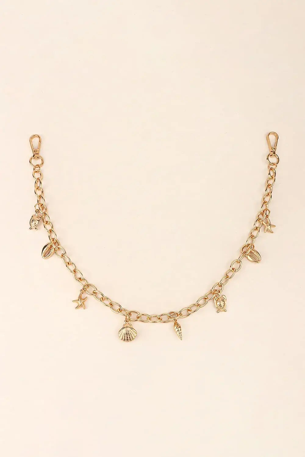 Sea Element Charm Iron Chain Belt - Trendsi - Flyclothing LLC