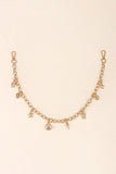 Sea Element Charm Iron Chain Belt - Trendsi