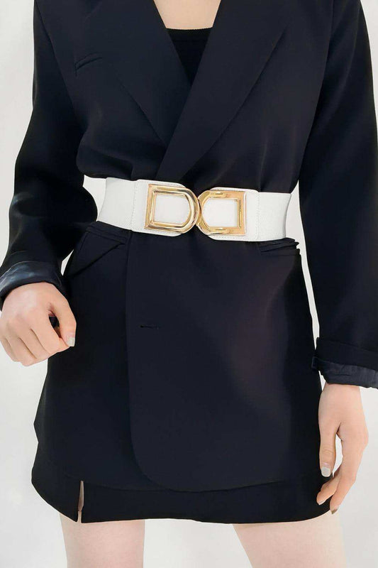 Double D Buckle PU Belt - Trendsi - Flyclothing LLC