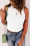 Round Neck Tank Top - Trendsi - Flyclothing LLC