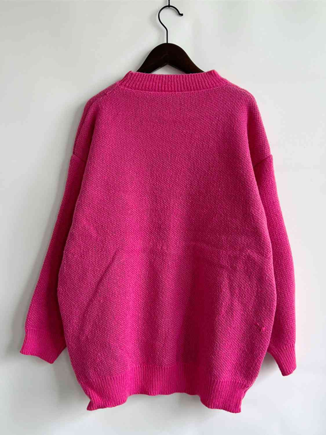 PINKY PROMISE Graphic Sweater - Trendsi - Flyclothing LLC