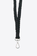 Assorted 2-Pack Hand-Woven Lanyard Keychain - Flyclothing LLC