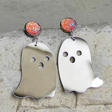 Ghost Shape Acrylic Dangle Earrings - Trendsi