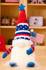 2-Piece Independence Day Knit Decor Gnomes - Trendsi