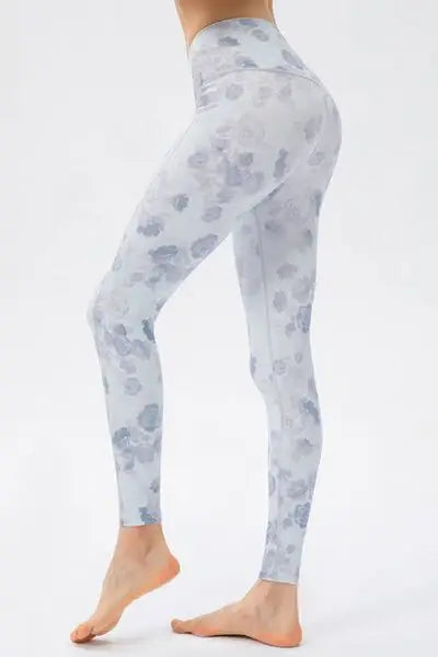 High Waist Skinny Active Pants - Trendsi - Flyclothing LLC