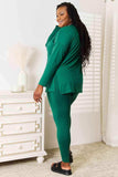 Zenana Lazy Days Full Size Long Sleeve Top and Leggings Set - Trendsi - Flyclothing LLC