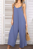 Spaghetti Strap Scoop Neck Jumpsuit - Trendsi - Flyclothing LLC