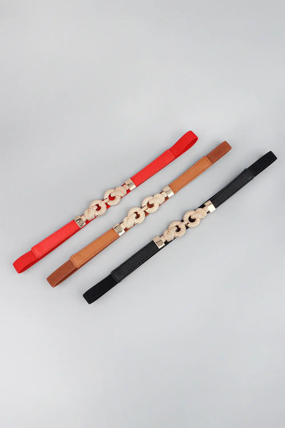 Zinc Alloy Buckle PU Leather Belt - Trendsi - Flyclothing LLC
