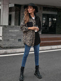 Collared Neck Contrast Color Dropped Shoulder Shirt - Trendsi - Flyclothing LLC