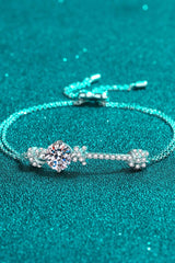 2 Carat Moissanite 925 Sterling Silver Bracelet - Trendsi - Flyclothing LLC