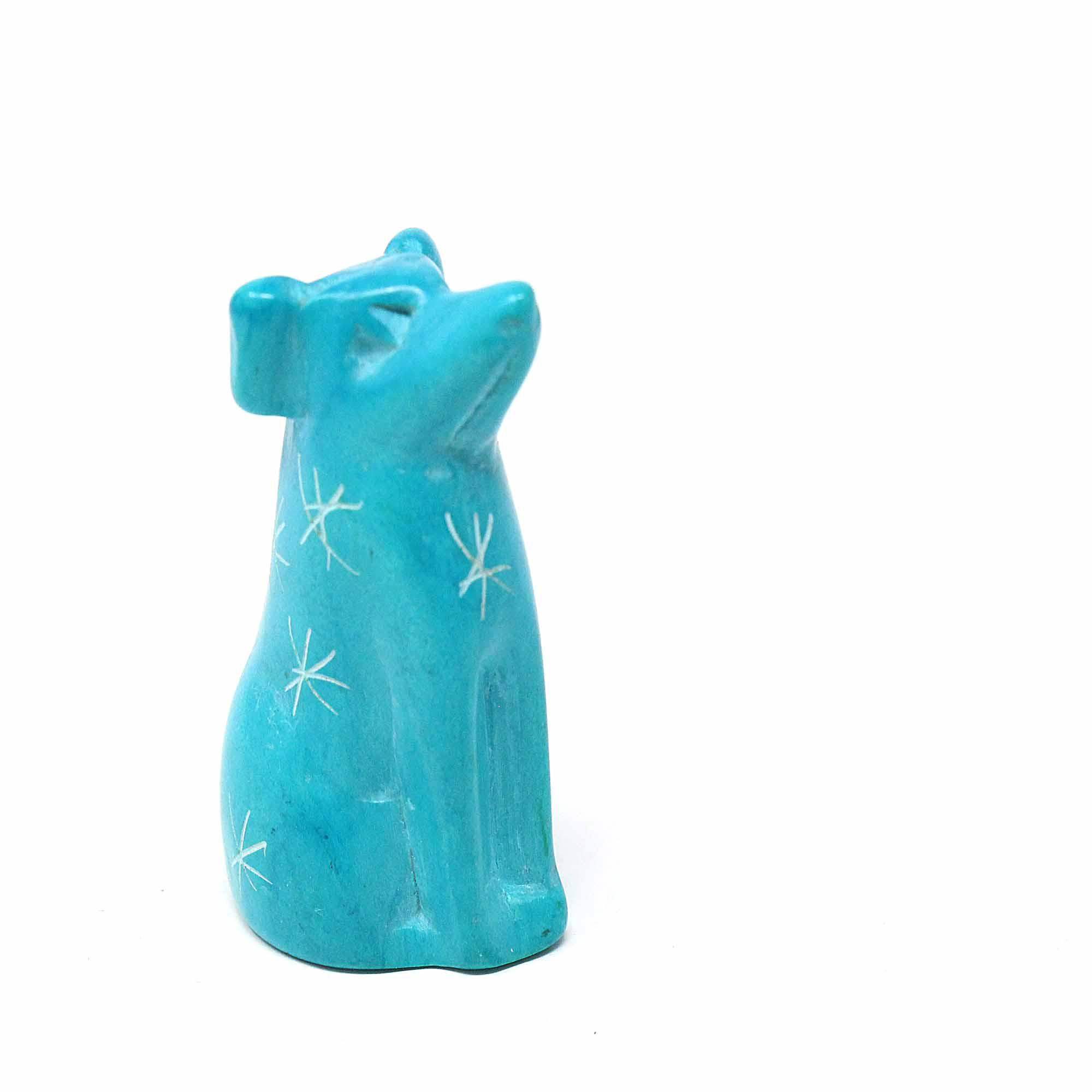 Soapstone Tiny Dogs - Assorted Pack of 5 Colors - SMOLArt - Flyclothing LLC