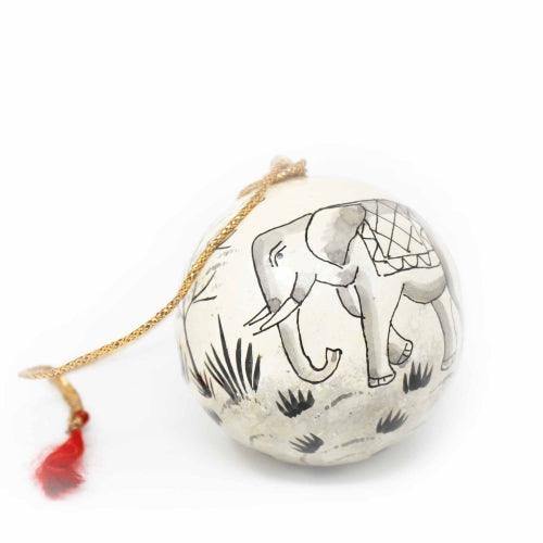 Handpainted Ornament Elephant - Pack of 3 - Asha Handicrafts