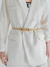 Knot Buckle Metal Belt - Trendsi - Flyclothing LLC