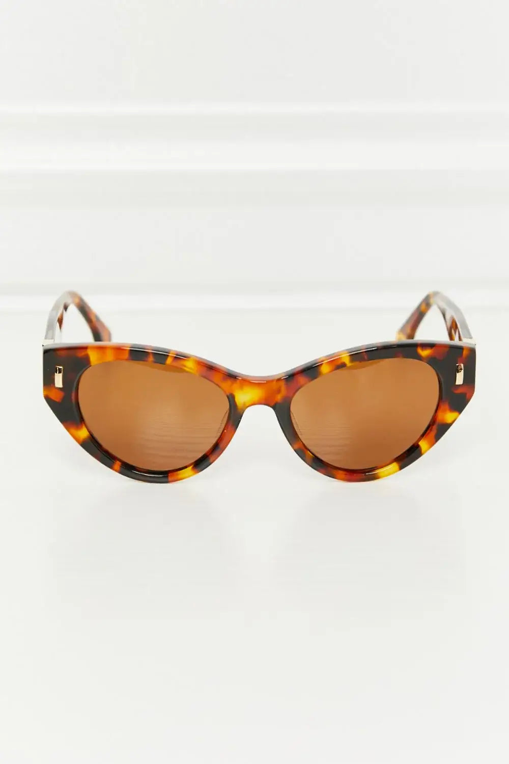 Tortoiseshell Acetate Frame Sunglasses - Trendsi - Flyclothing LLC