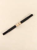 PU Elastic Skinny Belt - Trendsi