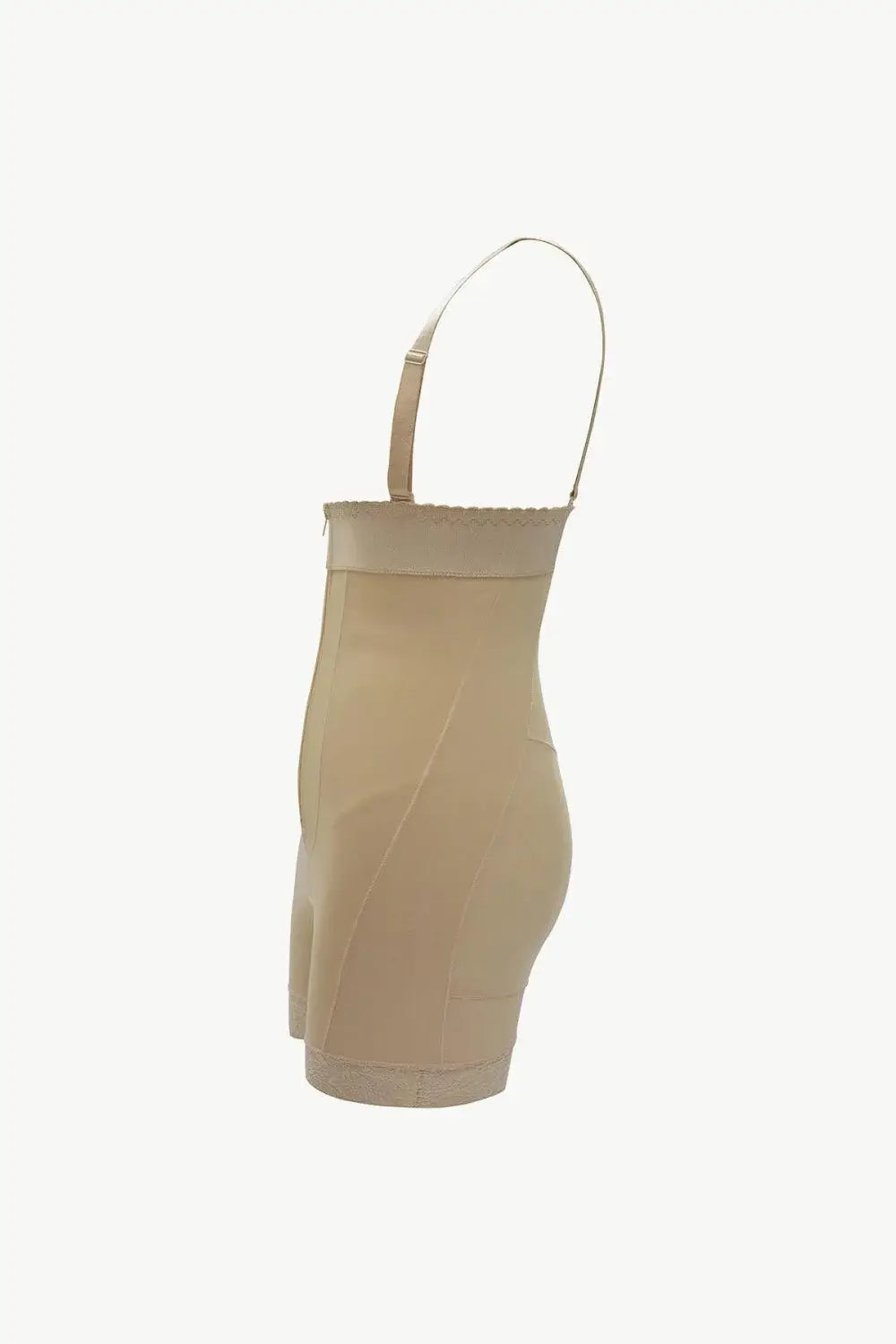 Full Size Zip Up Under-Bust Shaping Bodysuit - Trendsi - Flyclothing LLC