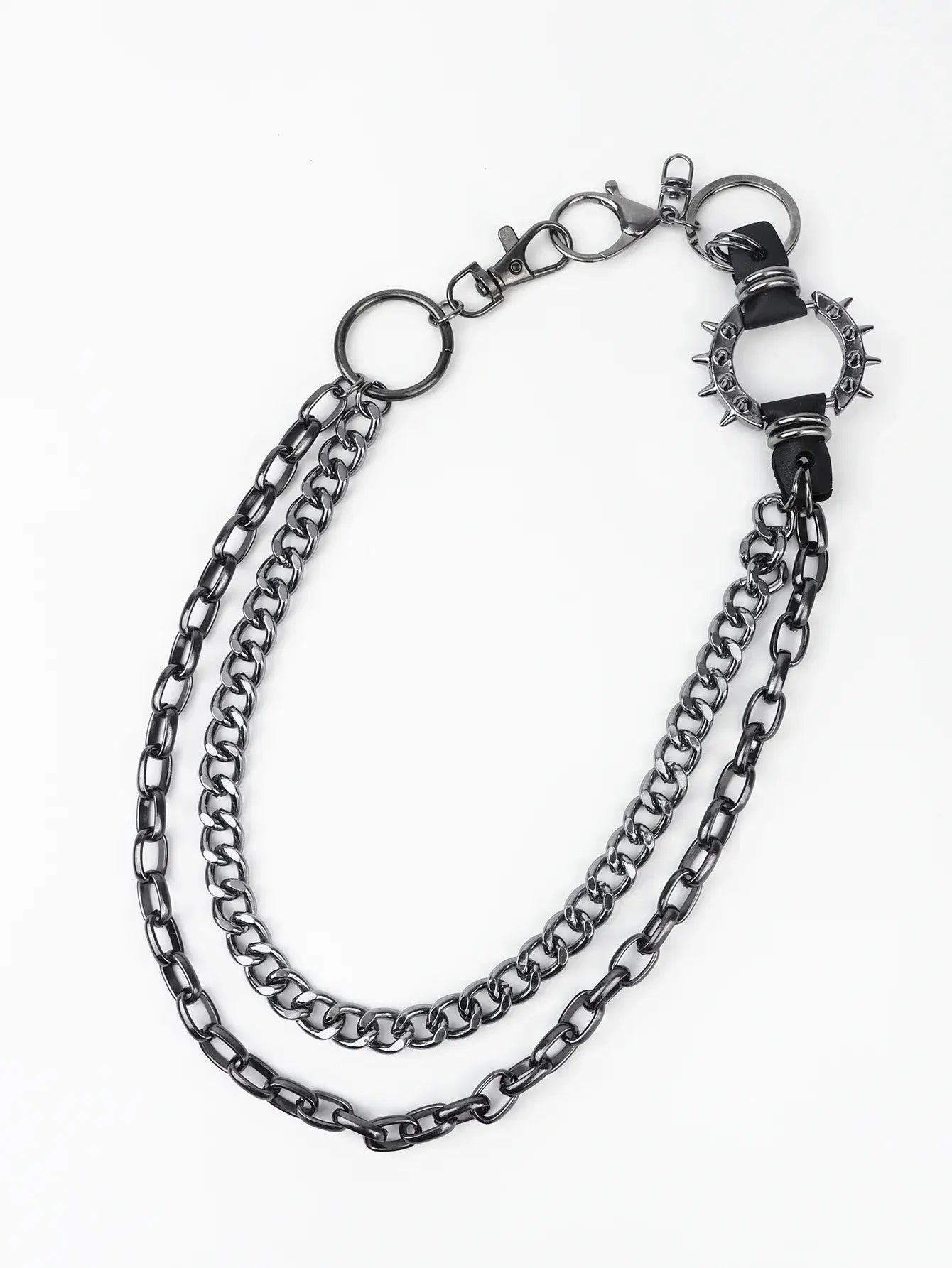 Punk Aluminium Chain Belt - Trendsi - Flyclothing LLC