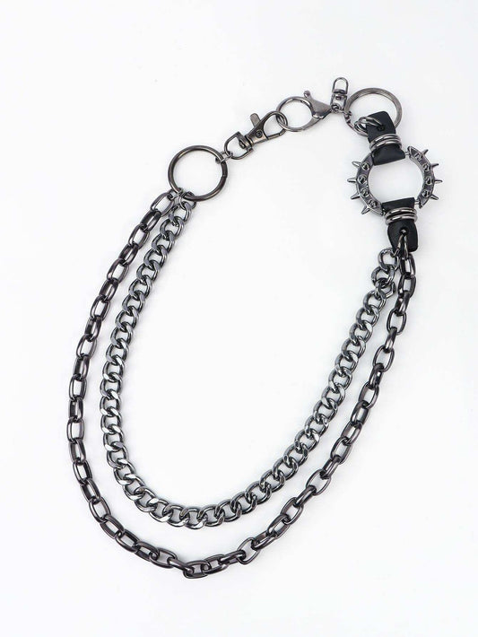 Punk Aluminium Chain Belt - Trendsi - Flyclothing LLC