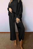 Dropped Shoulder Top and Pants Set - Trendsi - Flyclothing LLC